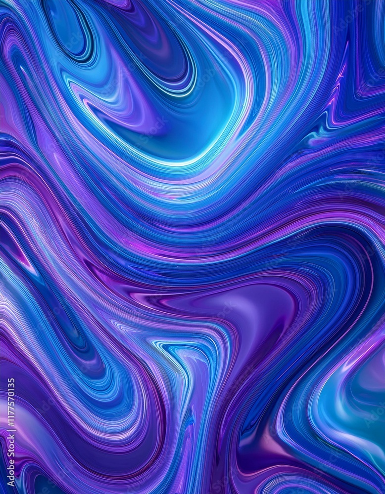 Obraz premium Seamless Gradient Blue-Purple Texture