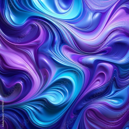 Seamless Gradient Blue-Purple Texture