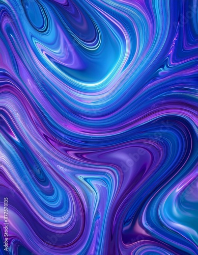 Seamless Gradient Blue-Purple Texture