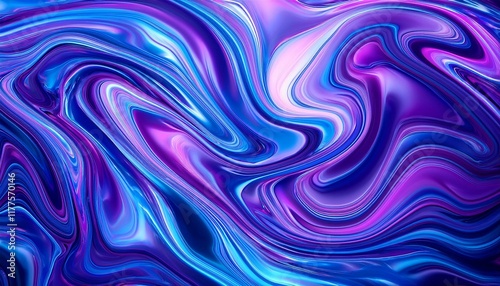Seamless Gradient Blue-Purple Texture