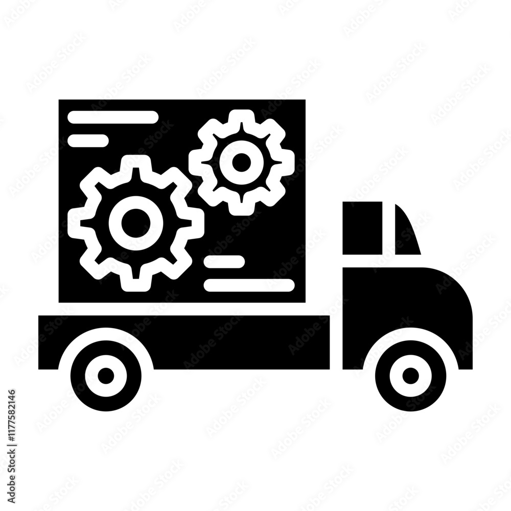 Transportation Management System Icon Transportation Management System Icon