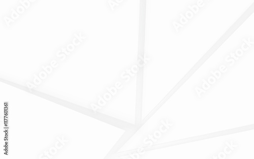 White abstract minimalist lines background design modern simple