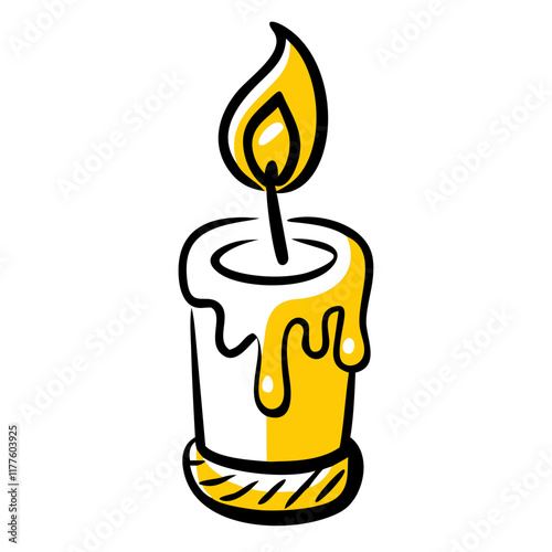 Burning Candle Icon