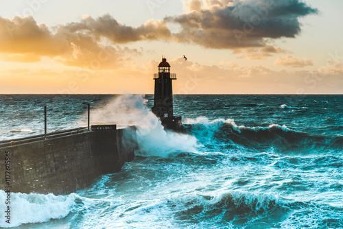 Tempête en manche photo