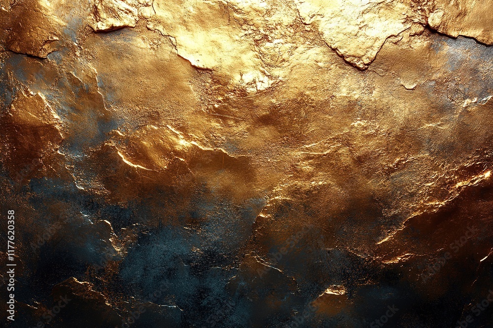 Golden, Textured Surface with Dark Undertones Golden, Textured Surface with Dark Undertones