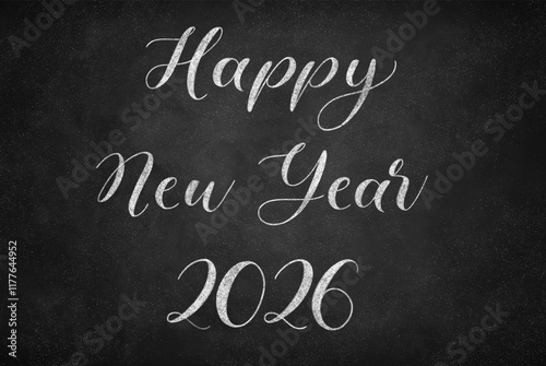 Happy new year inscription 