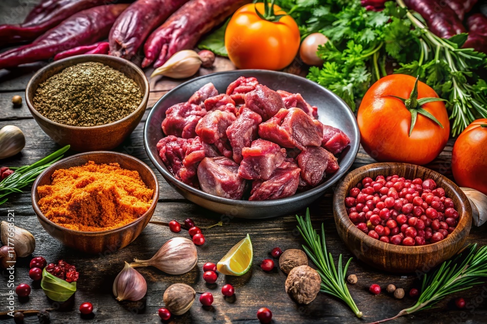 Raw Dog Food Ingredients: Gizzard, Offal, Liver - Nutritious Homemade Recipe