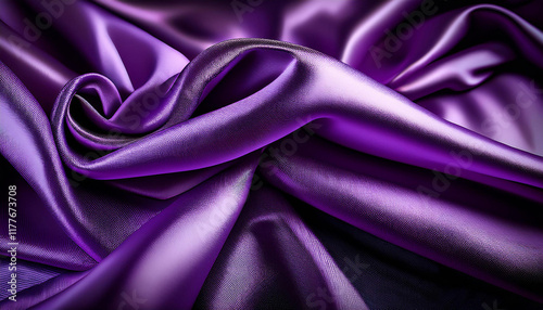 purple silk heritage generative ai instance photo