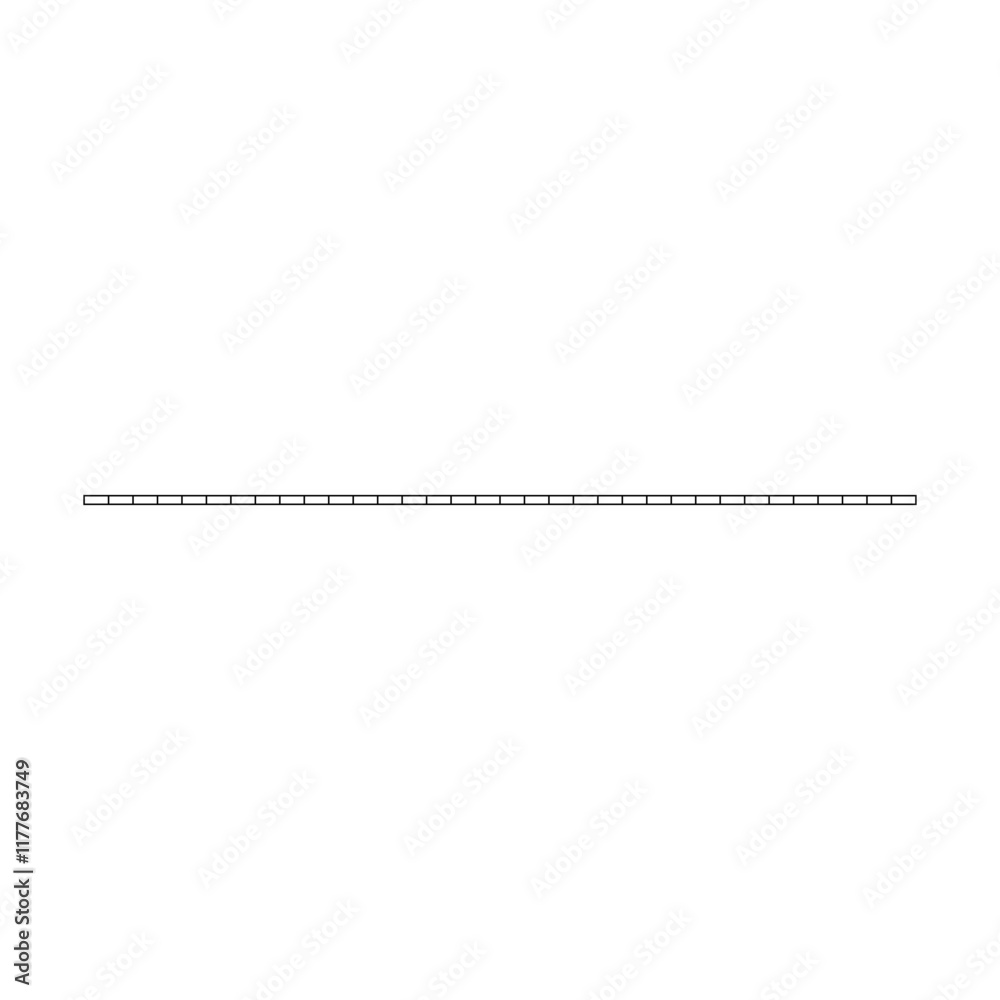 Border icon, divider shape horizontal line vector for decorative vintage doodle element for design in vector illustration Border icon, divider shape horizontal line vector for decorative vintage doodle element for design in vector illustration