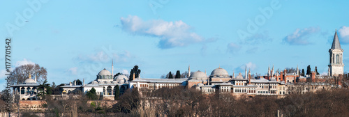 Tableau sur toile Istanbul Topkapi Palace Panorama