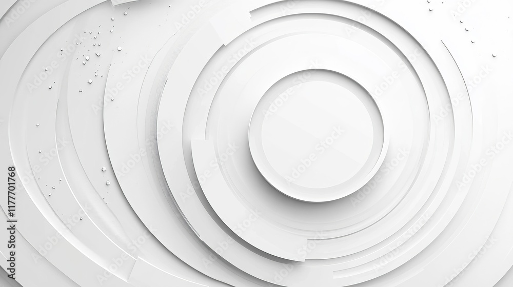 Obraz premium Background with Swirling Circular Lines