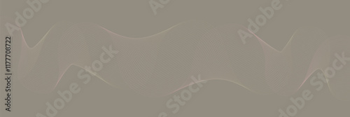 Wavy mixed multicolored lines with beautiful background for wallpaper or banner
