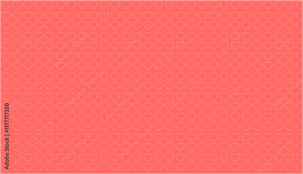 Fototapeta premium Abstract pastel background with hearts - concept Mother's Day, Valentine's Day, Birthday - spring colors