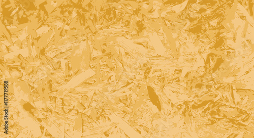 Osb plywood background. Wood texture. Vector illustration.