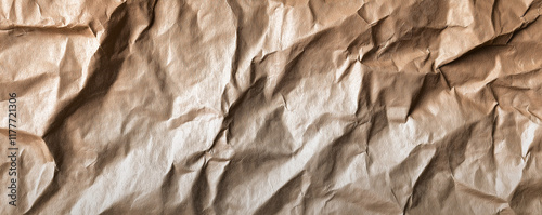 Brown wrapping paper provides a textured and abstract backdrop