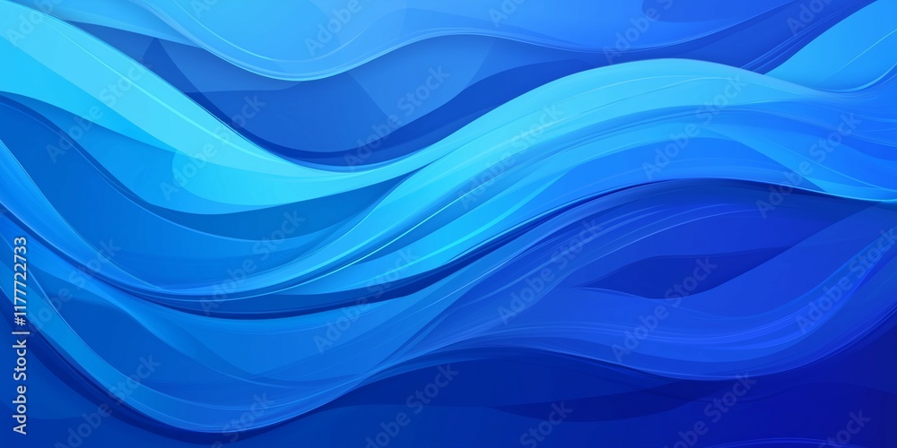 A Mesmerizing Abstract Design with Flowing Liquid Shapes in Vibrant Blue Tones, Evoking the Serenity of Water Ripples and Gradient Transitions with a Glossy, blue Abstract Background Artwork Featuring A Mesmerizing Abstract Design with Flowing Liquid Shapes in Vibrant Blue Tones, Evoking the Serenity of Water Ripples and Gradient Transitions with a Glossy, blue Abstract Background Artwork Featuring