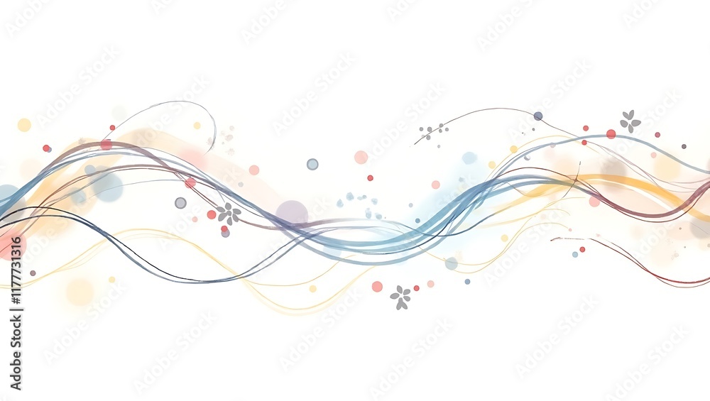 Abstract colorful smoke wave background. Generative Ai. Abstract colorful smoke wave background. Generative Ai.