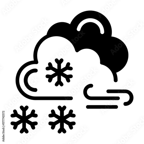 Blizzard Vector Icon Design