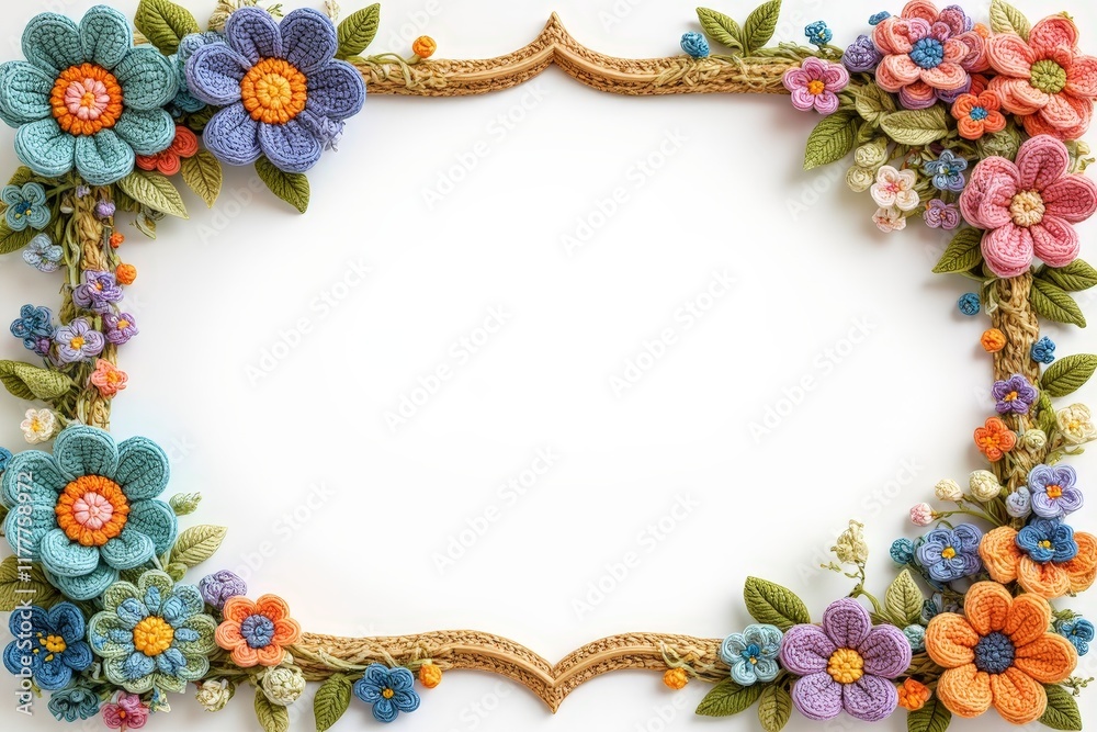 Pretty Floral Frame Design - Elegant and Versatile for Creative Needs Pretty Floral Frame Design - Elegant and Versatile for Creative Needs
