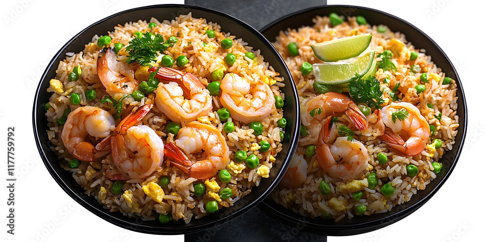 custom made wallpaper toronto digitalShrimp Fried Rice isolated on transparent background