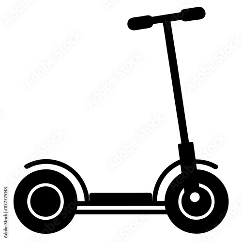 segway isolated on white background