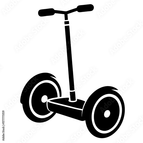 segway isolated on white background