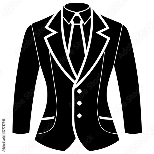 illustration of suit