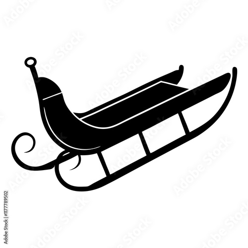 illustration of a sled