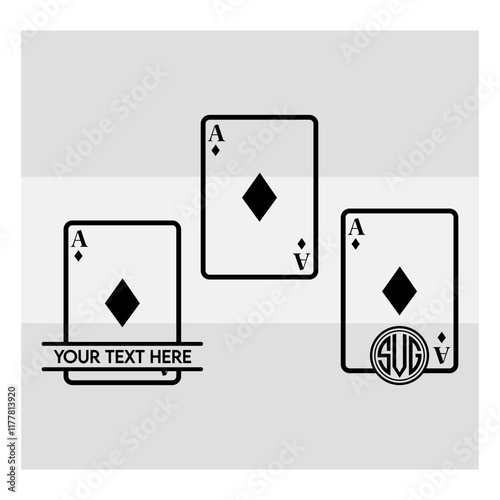 Playing Cards SVG, Playing Cards, Full Deck Playing Cards, Aces Svg, Poker Cards Svg, Royal Flush, Royal Flush Svg, Playing Cards Silhouette, Hearts Svg, Spades Svg, Clubs, Diamonds, Vector, Clipart