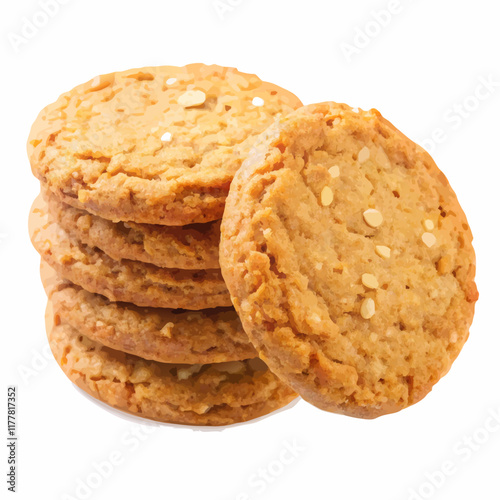 Homemade cookies  vector illustration (3)