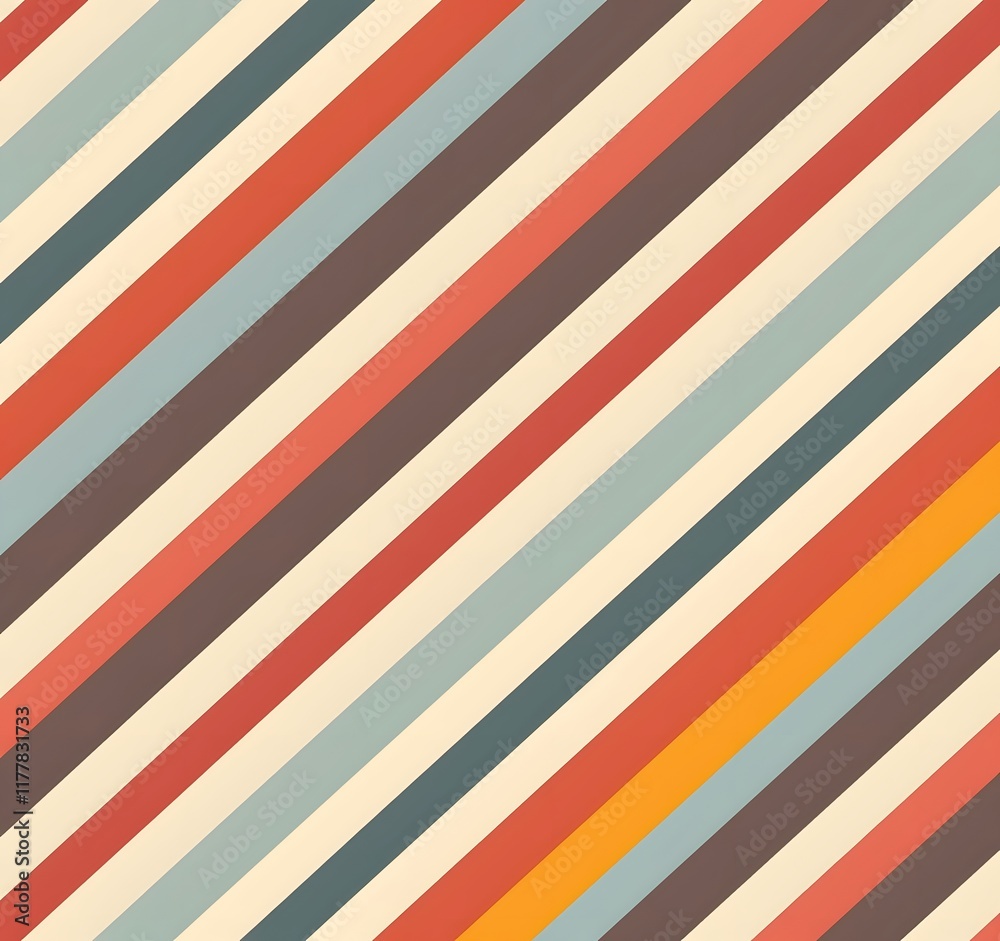 Vibrant Striped Pattern in Three Complementary Hues for Diverse Design Applications Vibrant Striped Pattern in Three Complementary Hues for Diverse Design Applications