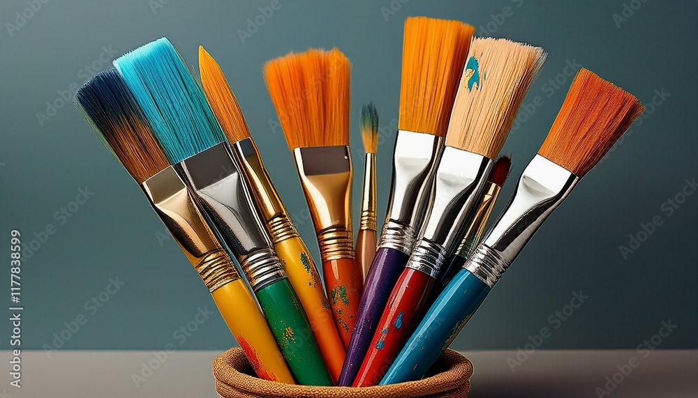 Fototapeta premium PAintbrushes