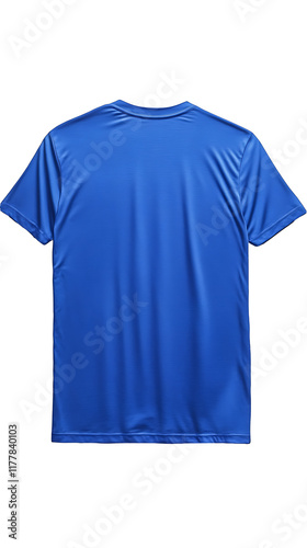 blue t shirt isolated on transparent background