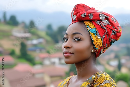 A beautiful young woman from uganda