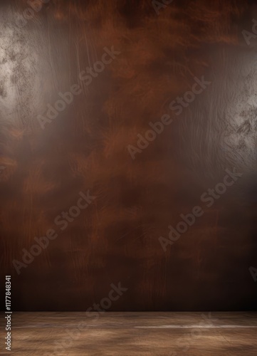 Deep brown leather backdrop, heavily textured grunge style , surface, detail, high resolution