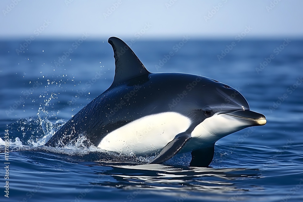 Obraz premium Pacific white-sided dolphin