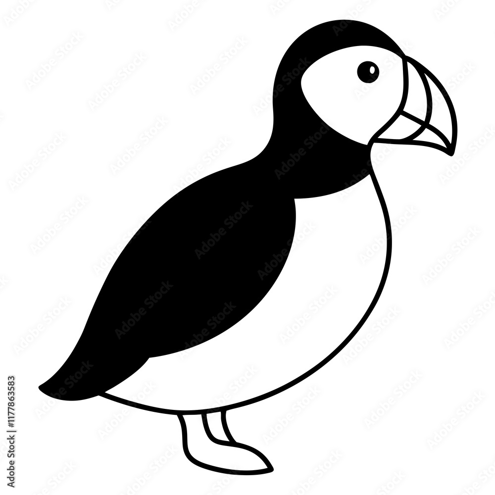 illustration of a cartoon duck illustration of a cartoon duck