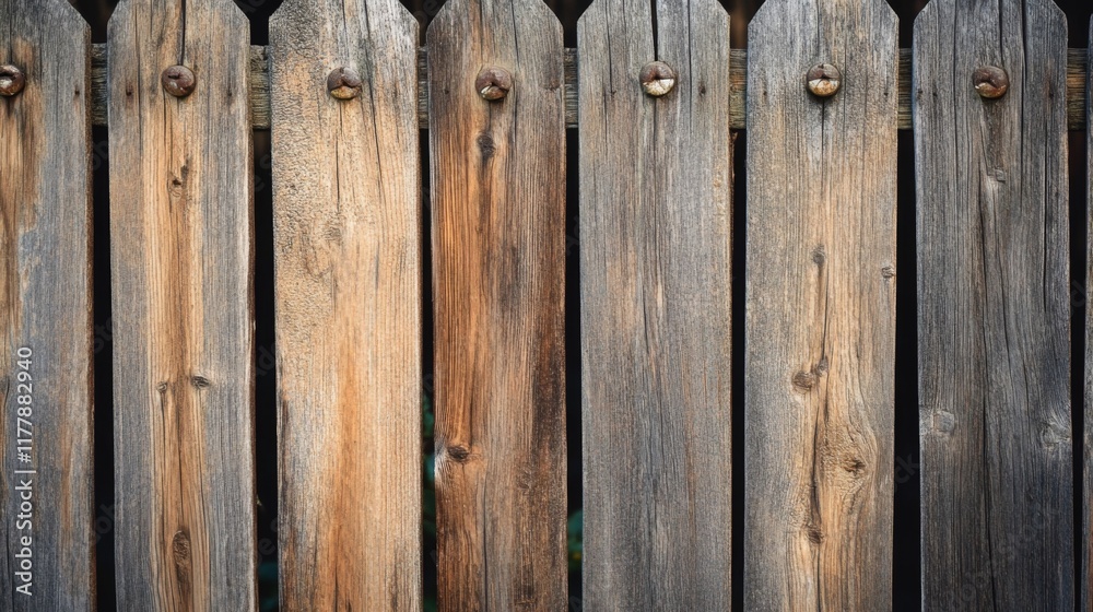 Weathered wooden fence texture background. Weathered wooden fence texture background.