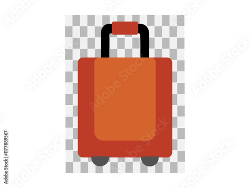 Baggage Claim. Conveyor Belt With Luggages In Airport.Travel bags vector set Baggage Airport People Briefcase. Icon with reflection on white background. Air Travel Thin Line Icons  Editable Stroke