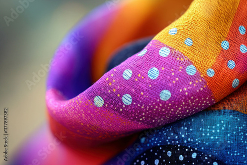 A Vibrant Tapestry Or Wall ...