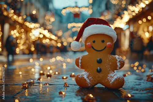 Gingerbread Man With Christ...