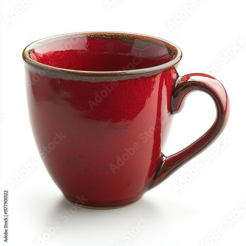 Red Mug Isolated