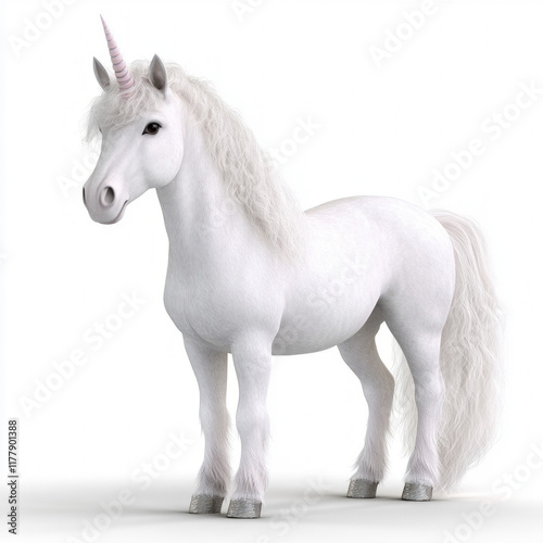 Unicorn Isolated