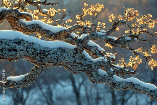 Winter Tree Background