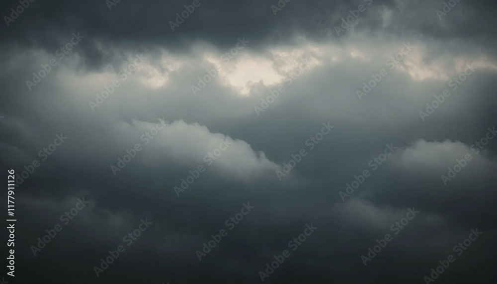 Overcast cloudy texture with soft, blurred edges on a dark base Overcast cloudy texture with soft, blurred edges on a dark base