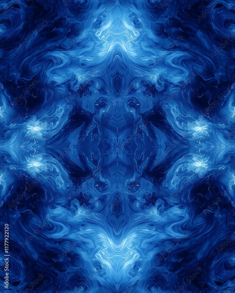 Obraz premium Shiny surfaces. Modulation. Electromagnetic orname_003