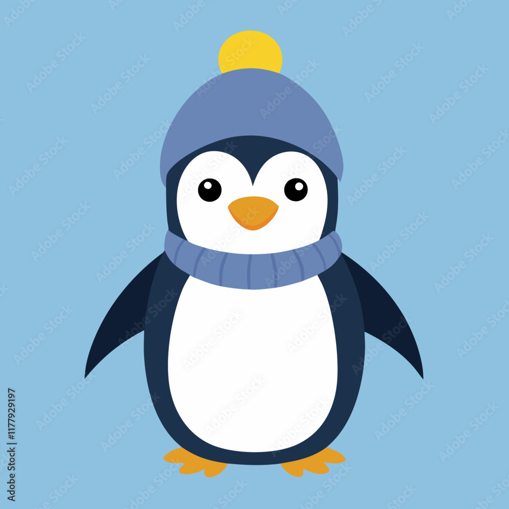 Obraz premium penguin on snow