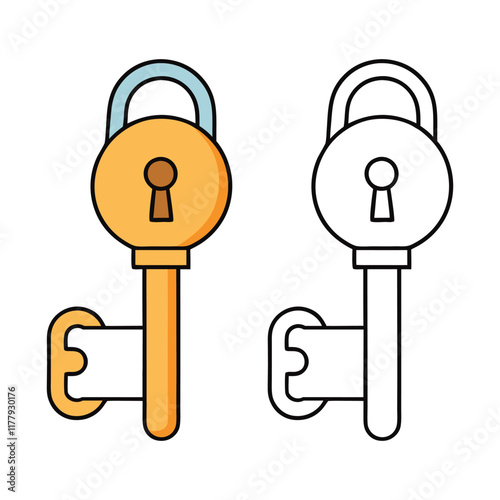 key with lock