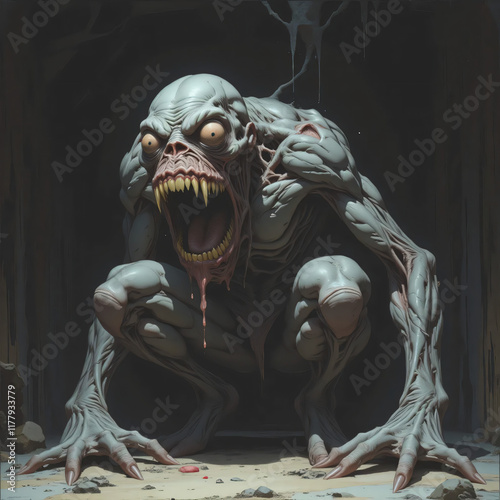 A horrible monster
