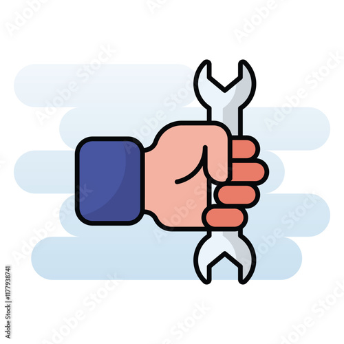 Hard Work vector icon